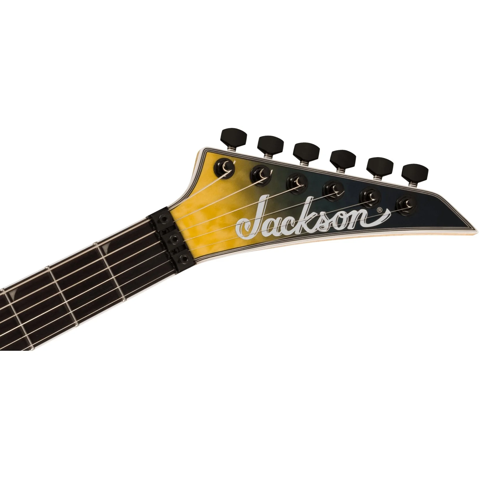 Jackson - Pro Plus Series Soloist™ SLA3Q -  Ebony Fingerboard -  Amber Blue Burst  - 291-4327-586 - Image 5
