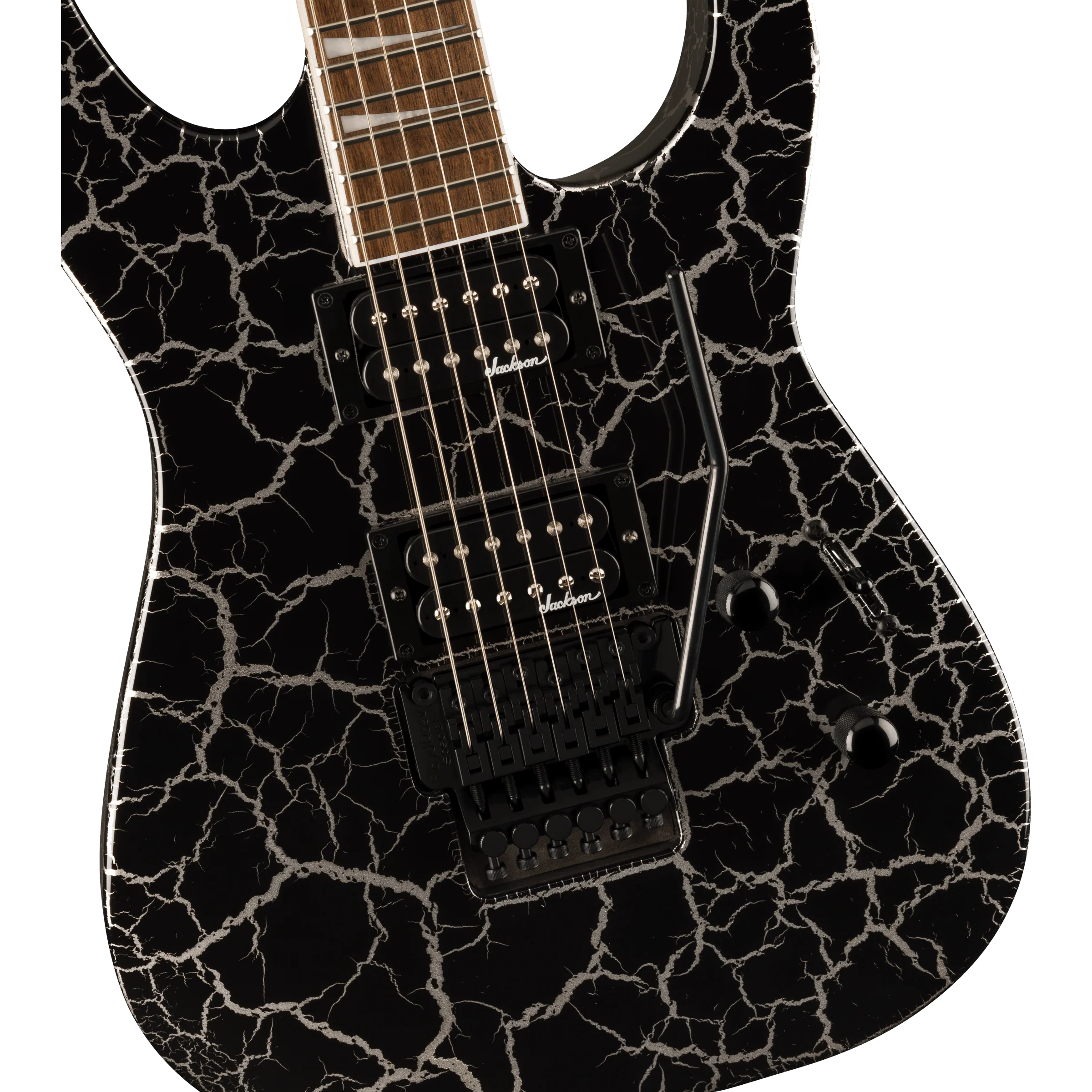 Jackson - X Series Soloist™ SLX DX - Laurel Fingerboard - Silver Mercury Crackle - 291-6343-521 - Image 3