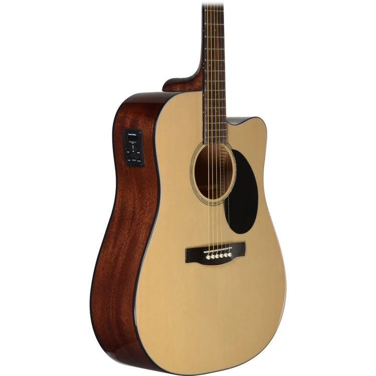Jasmine - J-Series Acoustic-Electric Guitar - Natural  - JD36CE-NAT - Image 4