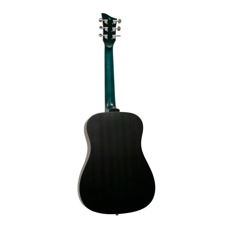 Jay Turser - 3/4 Dreadnought Acoustic Guitar - Satin Blue - JTA53-SBL - Image 2