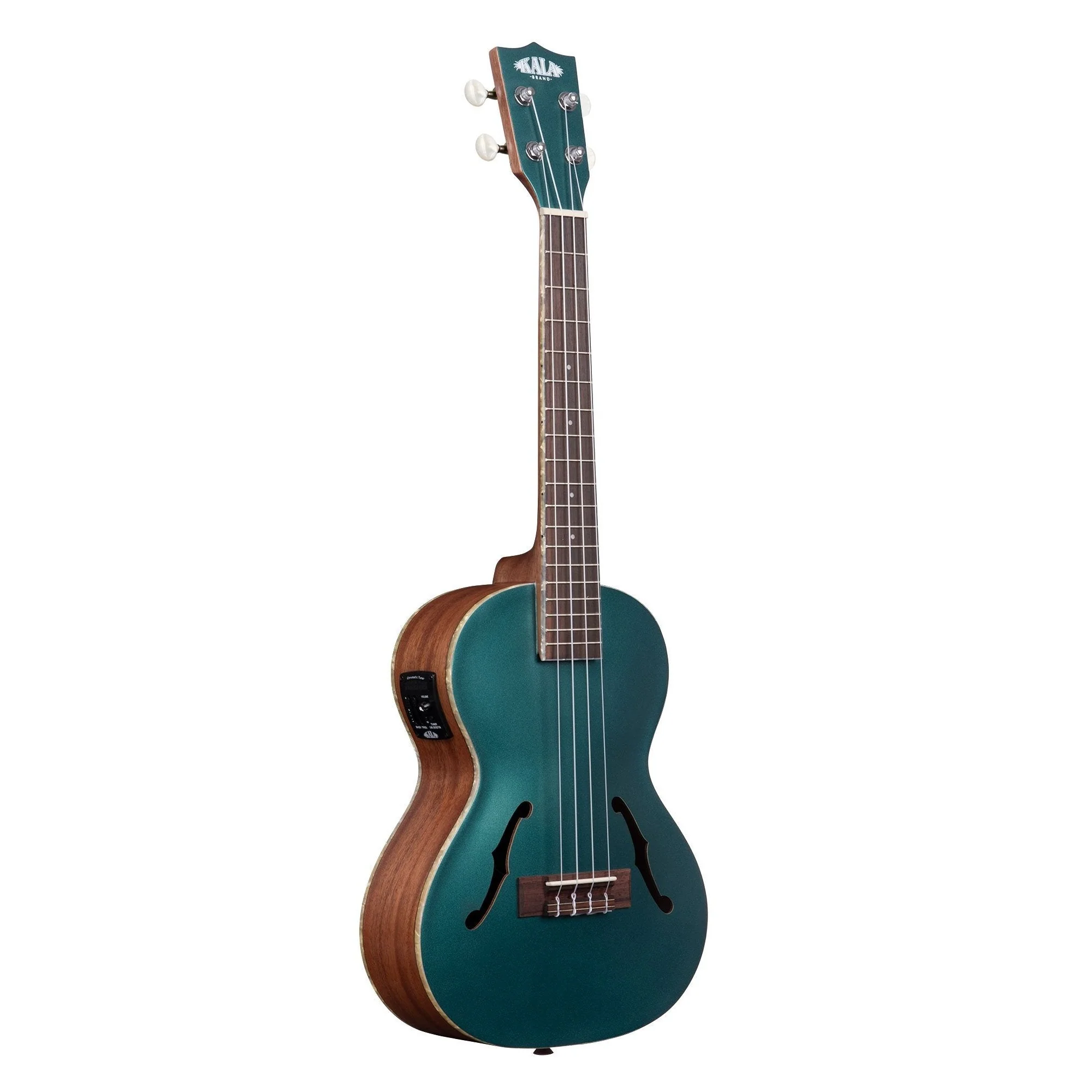Kala - Brooklyn Green Archtop Tenor Ukulele KA-JTE-BKGN - Image 4