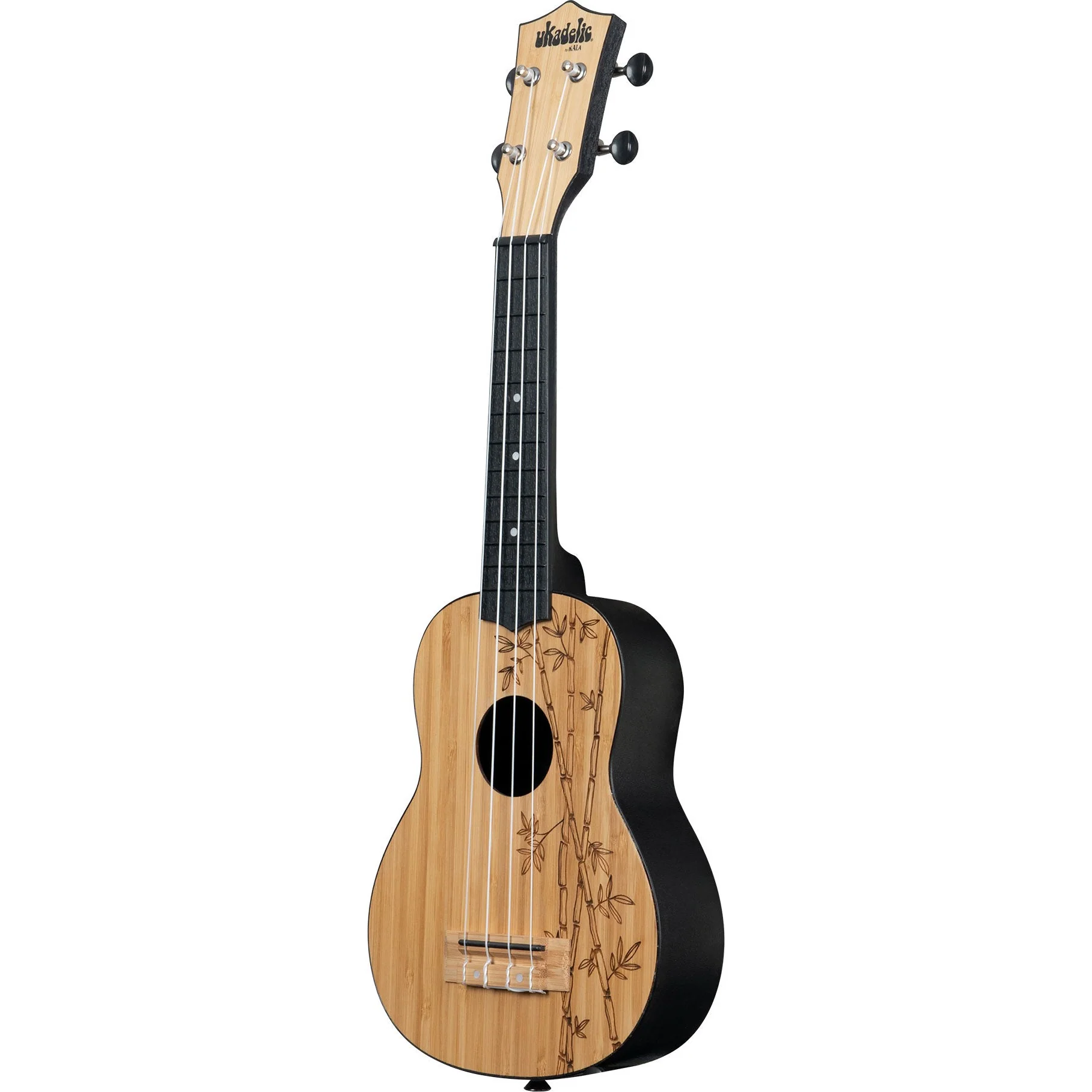 Kala - Soprano Ukadelic Wood Top Series Bamboo UK-BAMBOO - Image 2