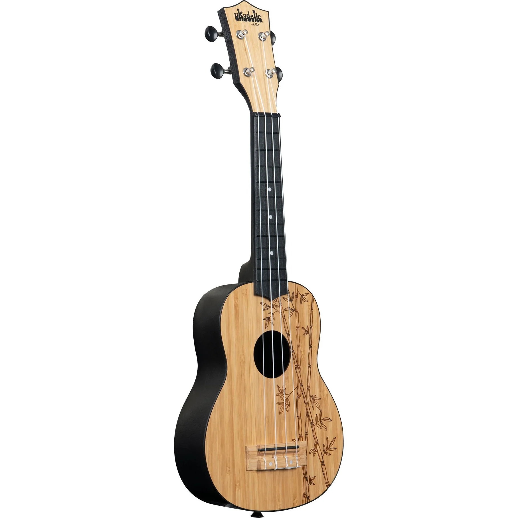Kala - Soprano Ukadelic Wood Top Series Bamboo UK-BAMBOO - Image 3