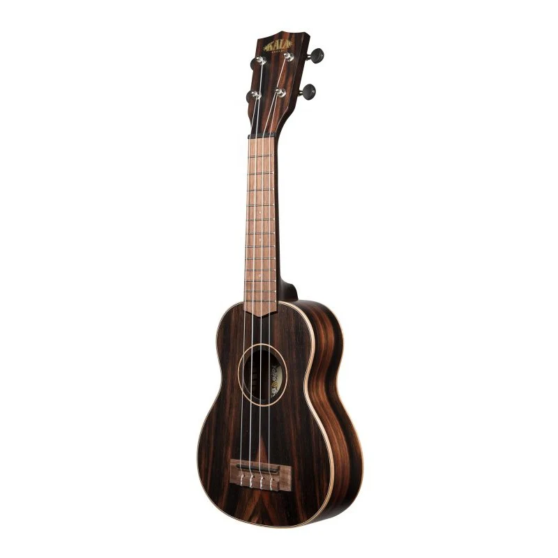 KALA - Striped Ebony Soprano Ukulele - KA-EBY-S - Image 3