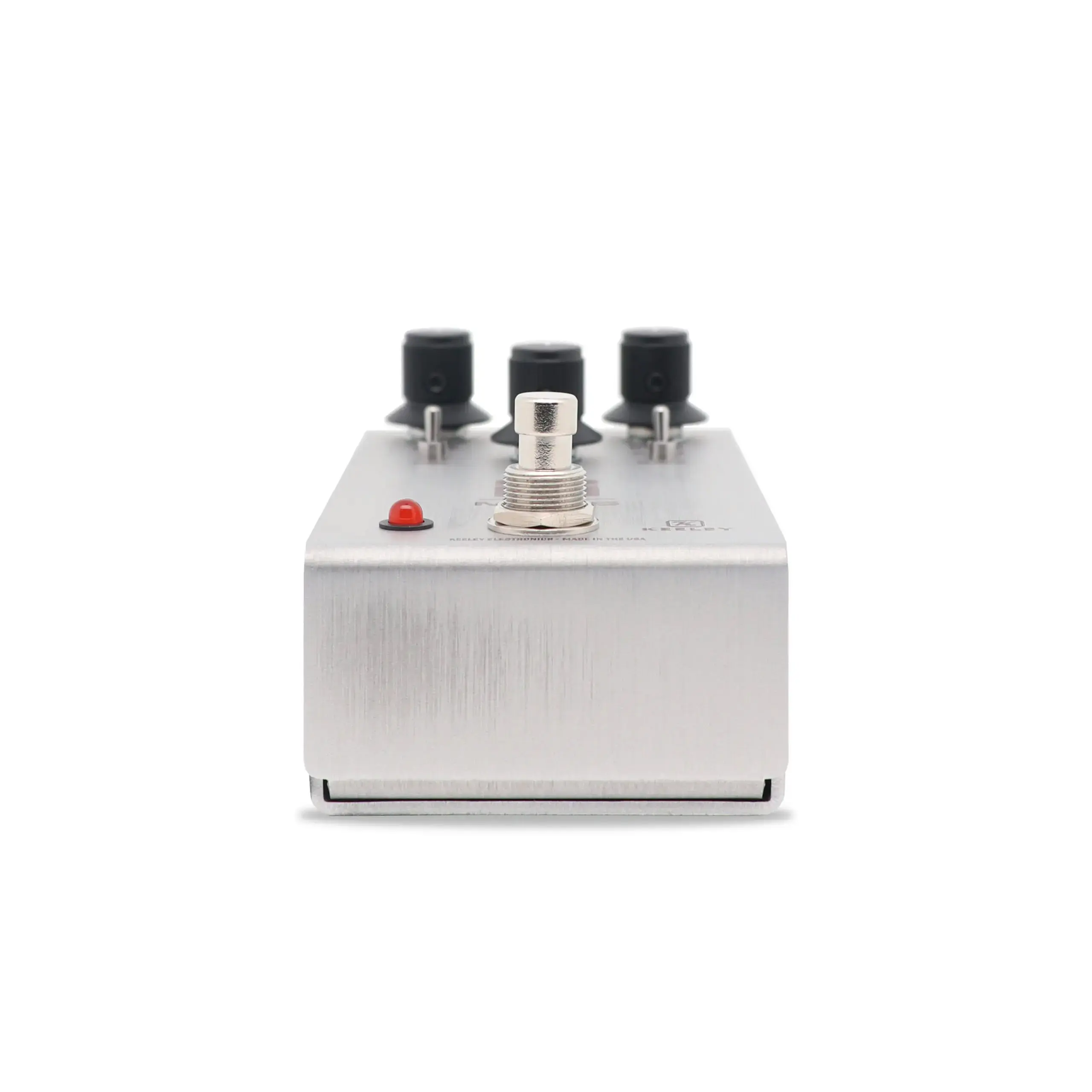 Keeley - Manis Overdrive - Brushed Silver - MANIS-SILVER - Image 4