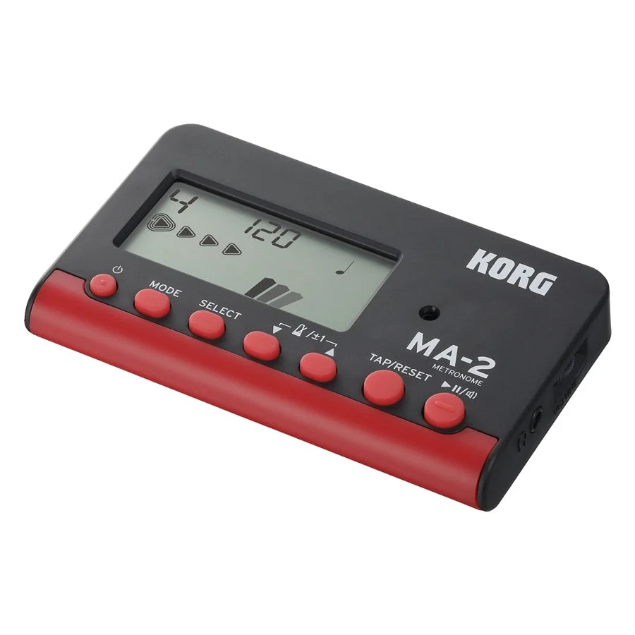 Korg - Digital LCD Metronome - Black/Red - MA2BKRD - Image 2