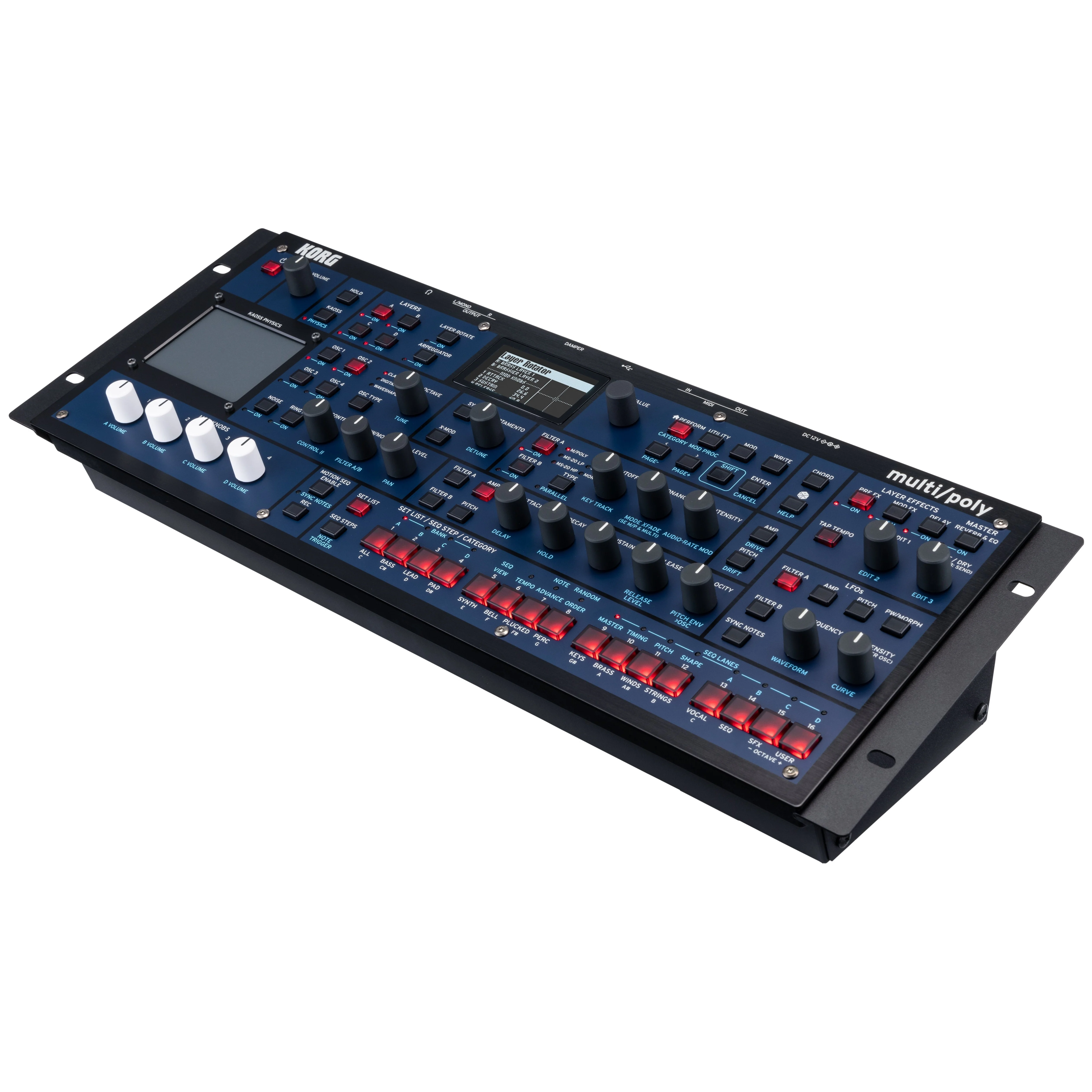 Korg -  Multi/Poly - Module Analog Modeling Synthesizer - Image 3
