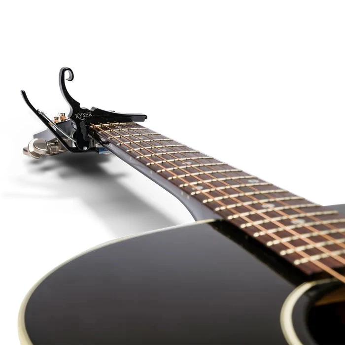 Kyser - Quick-Change Classical Guitar Capo - Black - KGCBA - Image 3