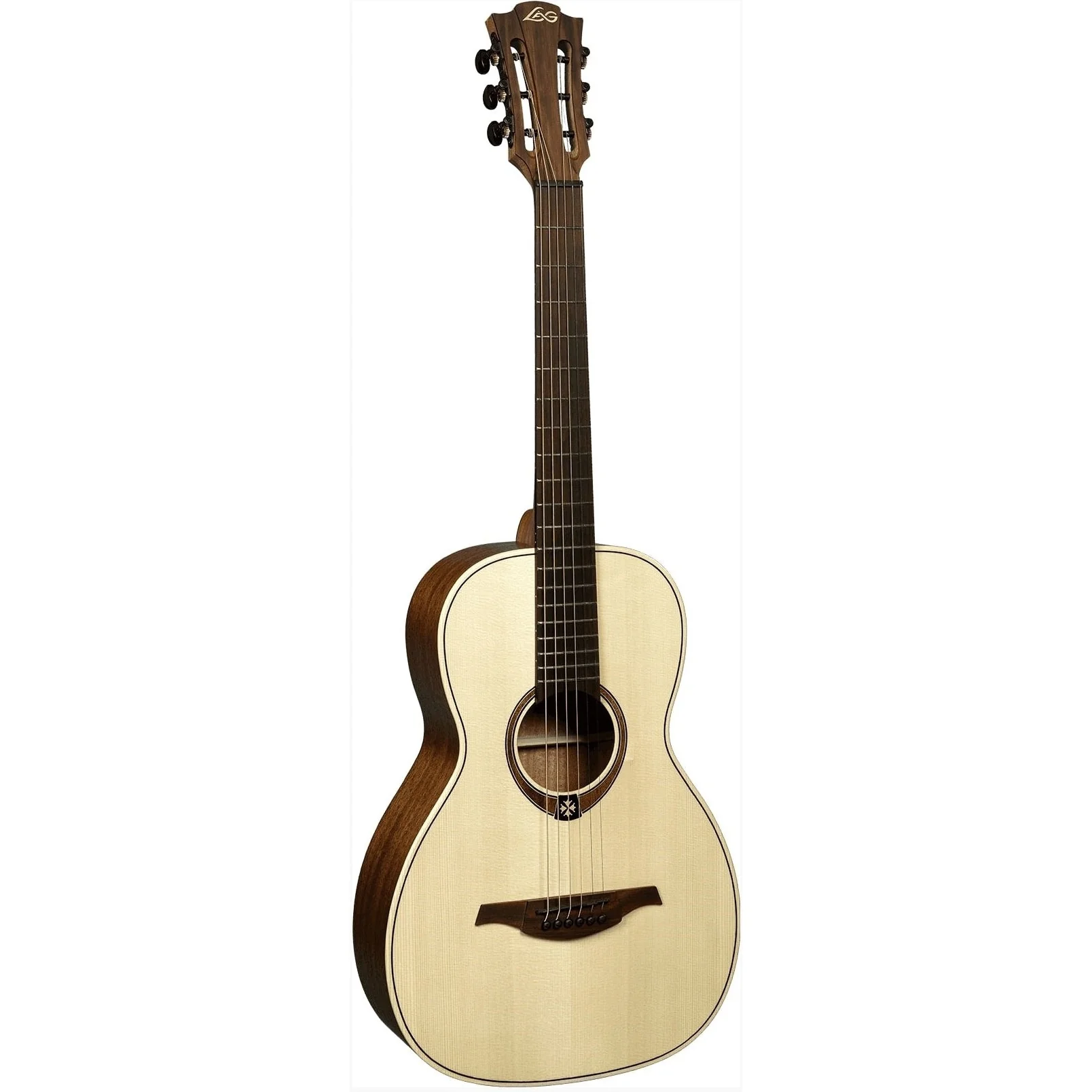 Lag - Tramontane 177 Parlor Acoustic Guitar - Satin - T177PE