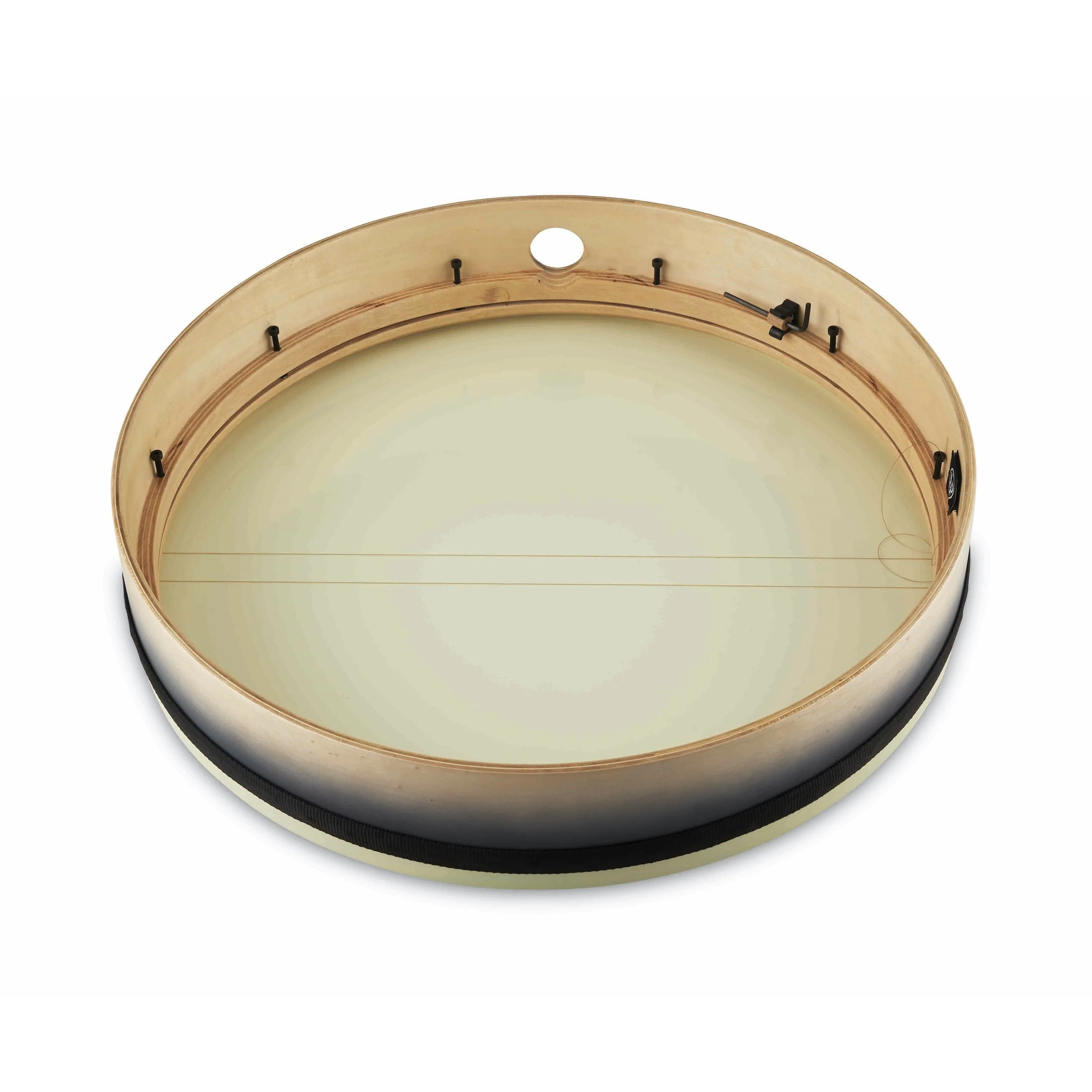 LP (Latin Percussion) - 20" x 4" Tunable Bendir Frame Drum - Black Fade  - LP5031BF - Image 3