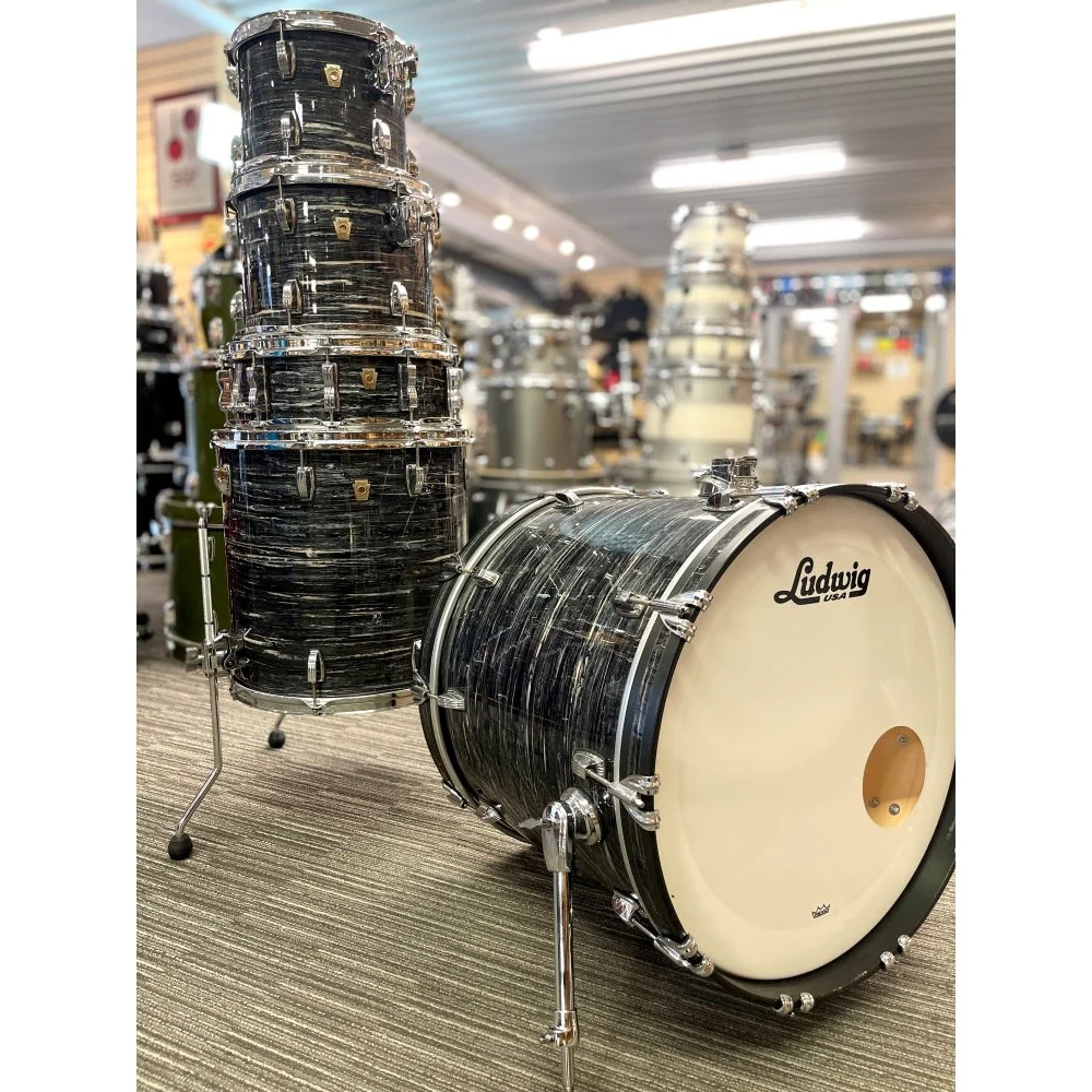 Ludwig - Black Oyster 5-Piece Drum Kit [DEMO] - Image 2