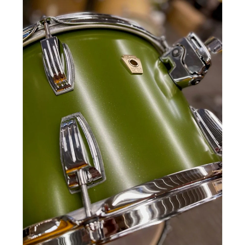Ludwig - Classic Maple FAB 3-Piece Shell Kit Heritage Green L84233AXHGWC - Image 5