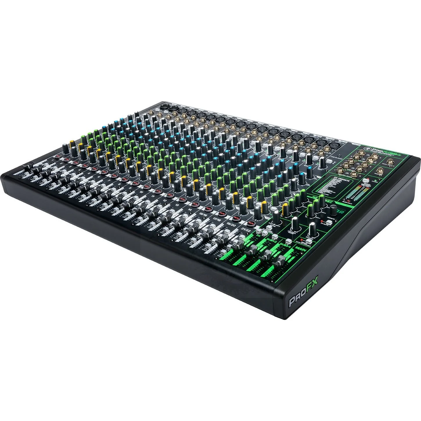Mackie - PROFX22v3 -22-Channel 4 Bus Professional Effects Mixer with USB - Image 3