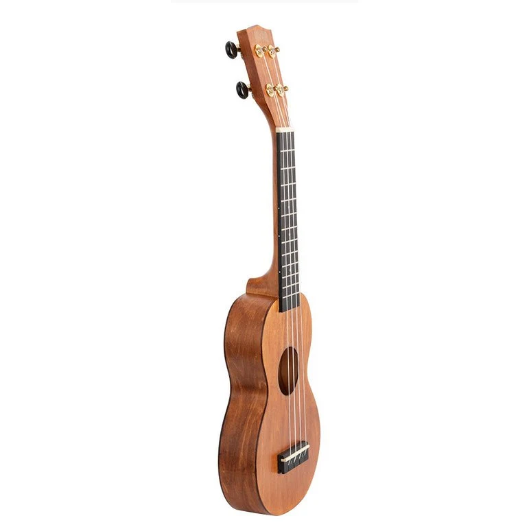 Mahalo - Slimline Series Soprano Ukulele With Carry Bag, Transparent Brown - MS1-TBR - Image 2
