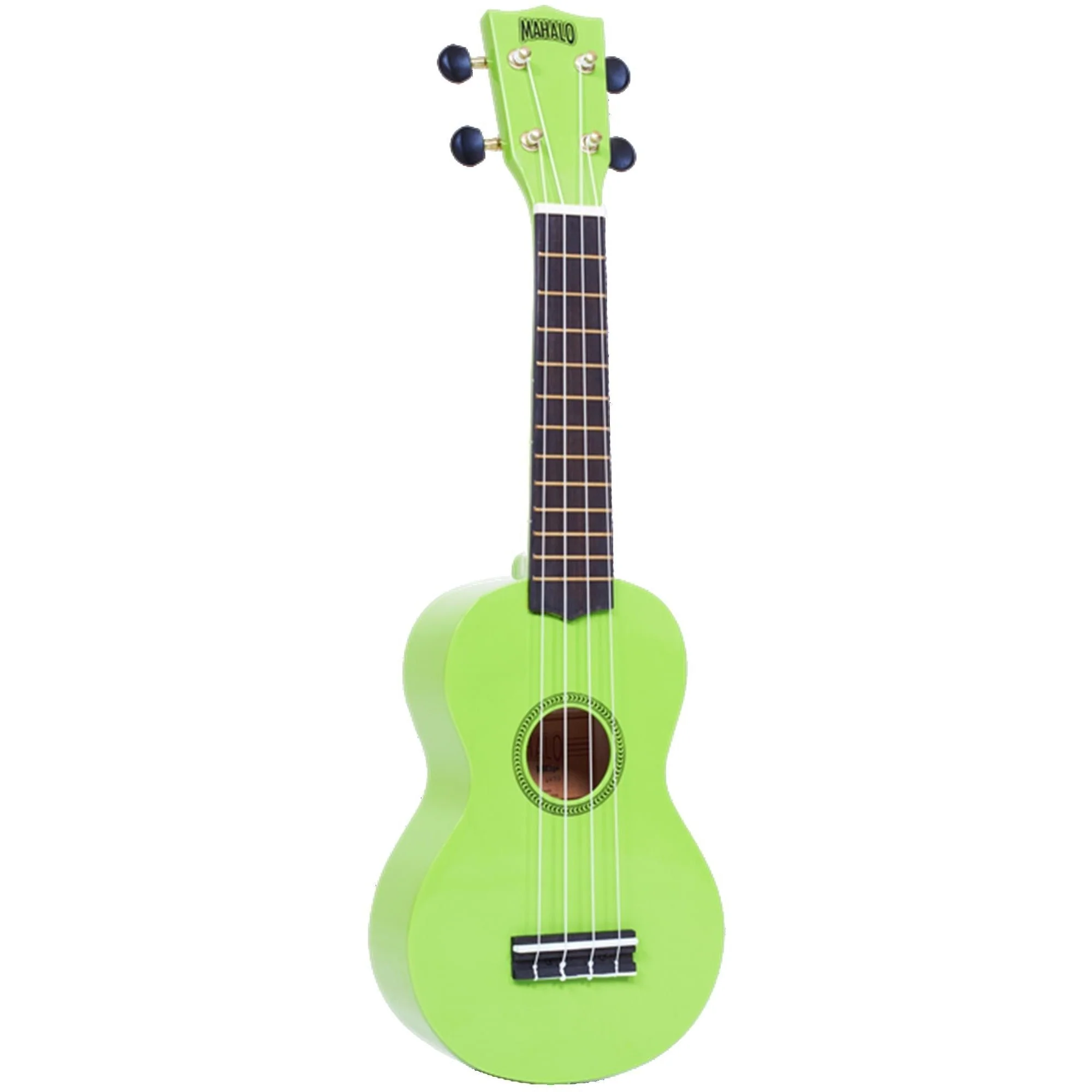 Mahalo - Soprano Ukulele w/ Bag Rainbow Series -Green
