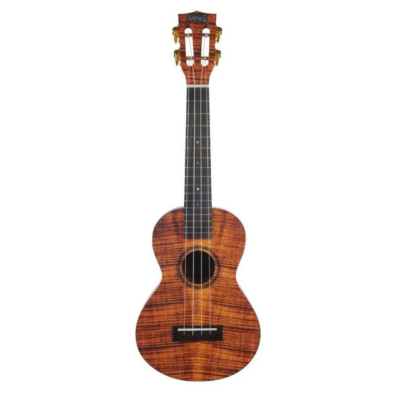 Mahalo Ukuleles - Artist Elite Series Photo Flame Koa Baritone Ukulele With Bag - Matt Finish - MA4KA - Image 2