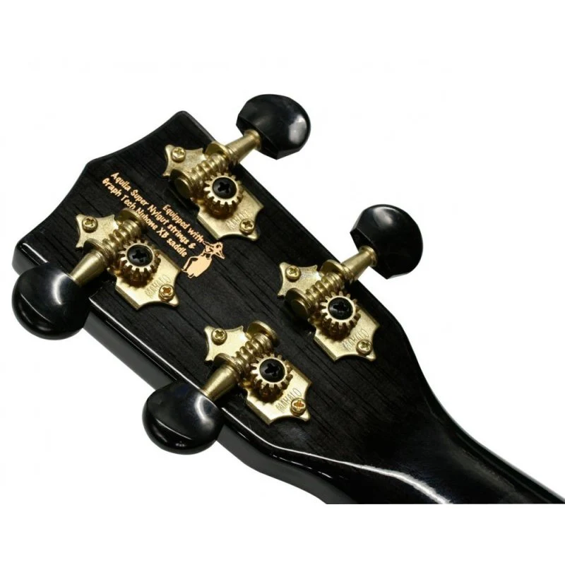 Mahalo Ukuleles - Hano Concert Ukulele Translucent Blue - MH2-TBU - Image 4