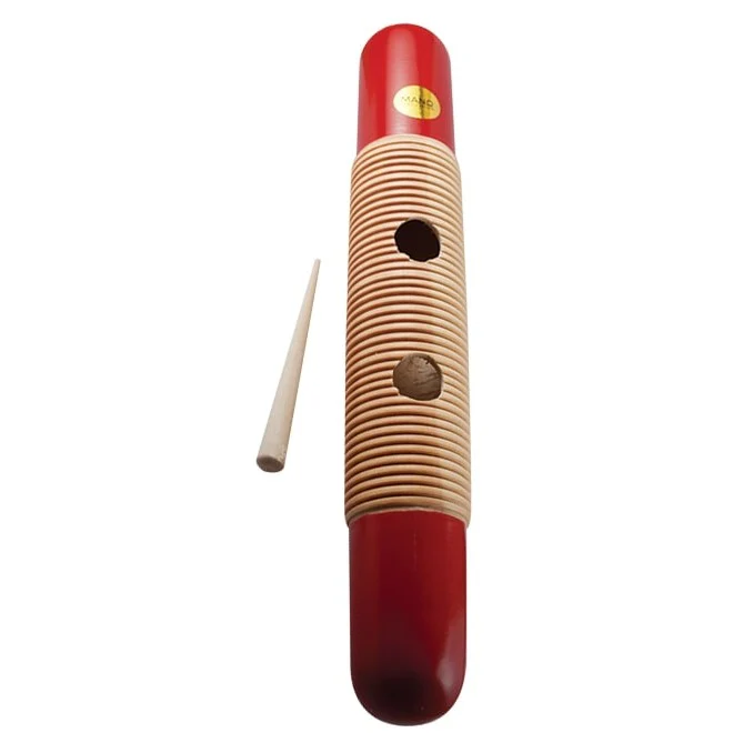 Mano Percussion - MP-WG Wooden Guiro with Scraper - Image 2
