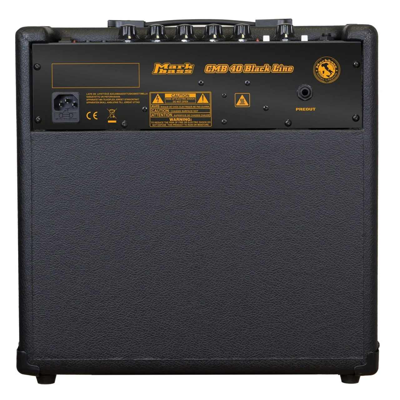 Mark Bass - 1x10" 40W Combo Amp With 4-Band EQ  - CMB101-BLACKLINE - Image 2