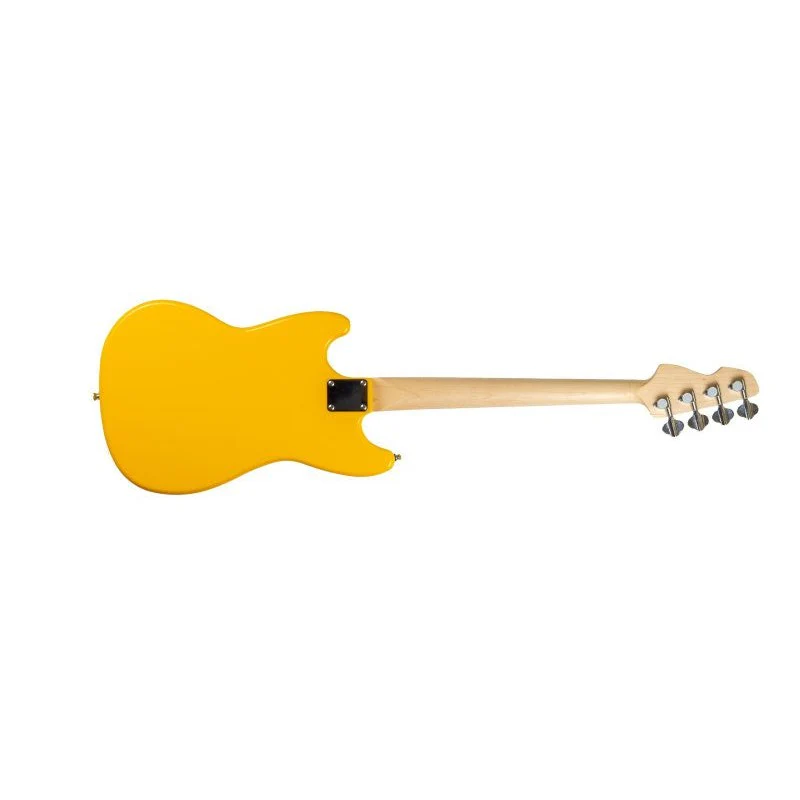 Markbass - M-Master-Style 4-String 30"-Scale Electric Bass Guitar with Gig Bag - Yellow - MB-YELLOW-LITTLE-BASS - Image 2