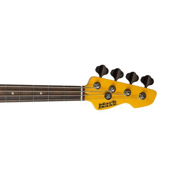 Markbass - M-Master-Style 4-String 30"-Scale Electric Bass Guitar with Gig Bag - Yellow - MB-YELLOW-LITTLE-BASS - Image 4