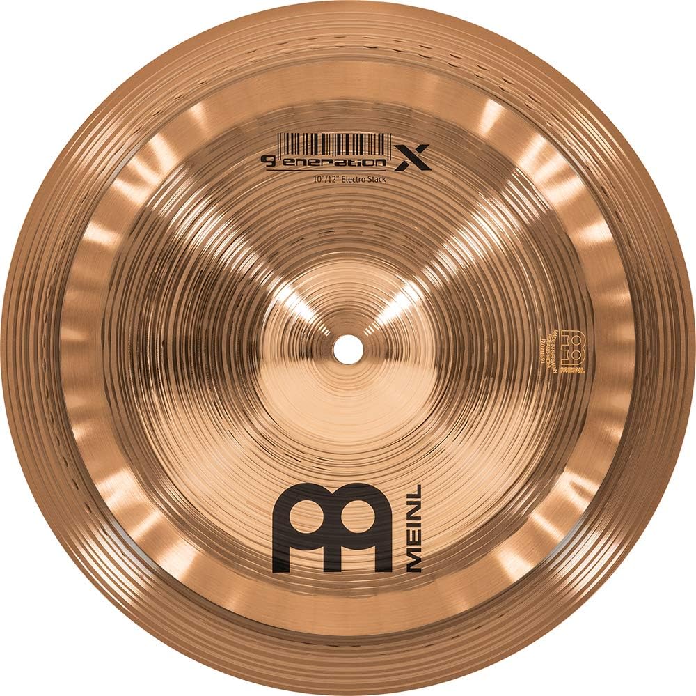 Meinl - Generation-X 10" / 12" Electro Stack Cymbal Pair - GX-10/12ES - Image 2