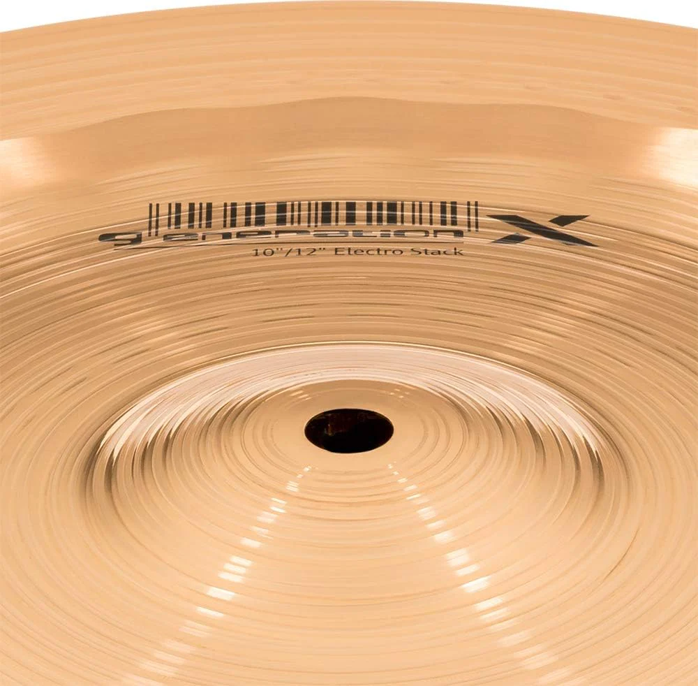 Meinl - Generation-X 10" / 12" Electro Stack Cymbal Pair - GX-10/12ES - Image 3