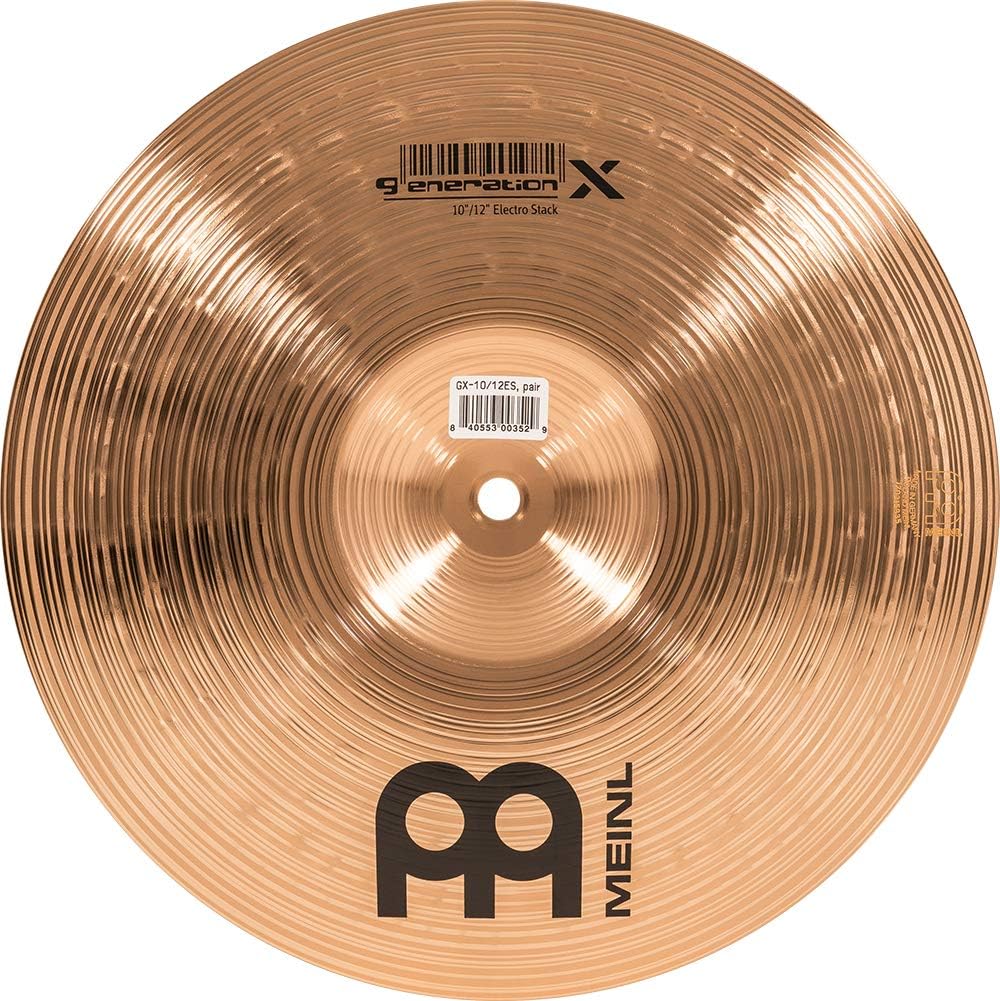 Meinl - Generation-X 10" / 12" Electro Stack Cymbal Pair - GX-10/12ES - Image 5