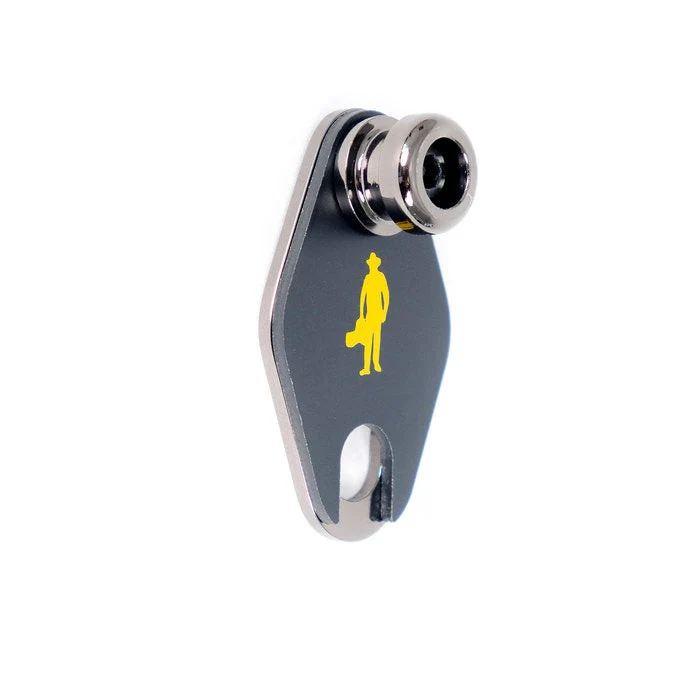 MusicNomad - Acousti-Lok Strap Lock Adapter for Taylor® Guitars with a 9-Volt Expression System® Battery Box - MN272 - Image 2