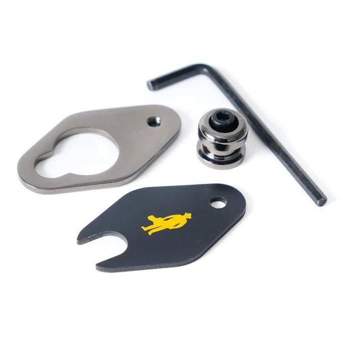 MusicNomad - Acousti-Lok Strap Lock Adapter for Taylor® Guitars with a 9-Volt Expression System® Battery Box - MN272 - Image 3