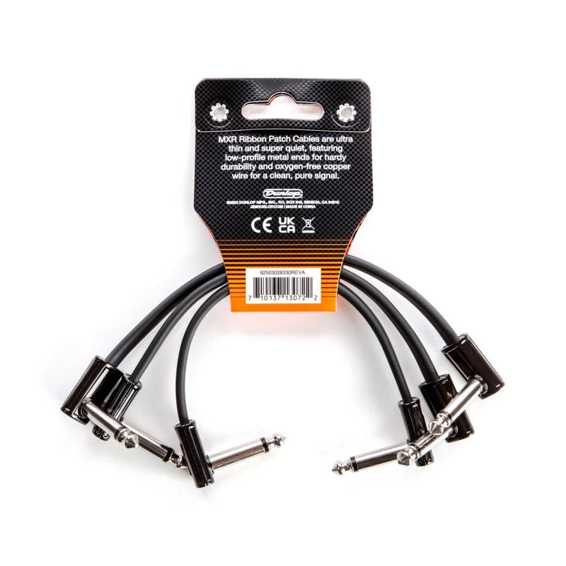 MXR - 6" Ribbon Patch Cable (3 Pack) - 3PDCPR06 - Image 2