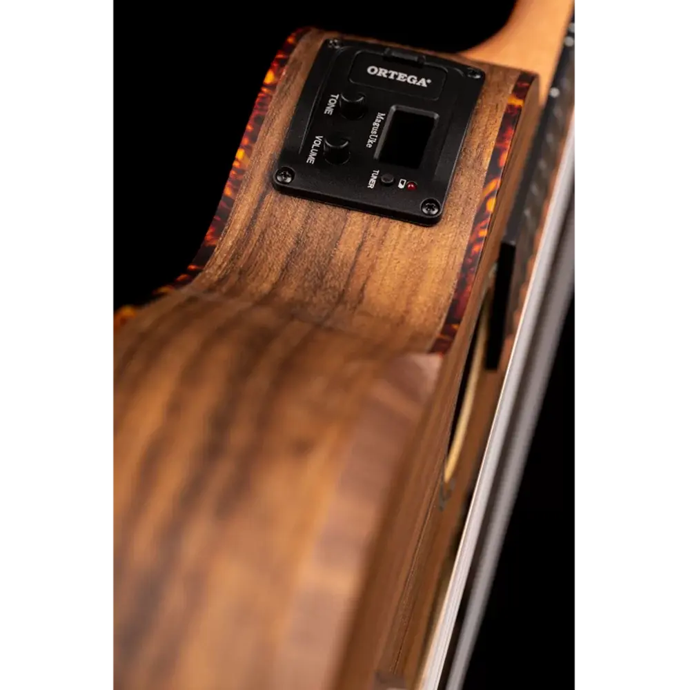 Ortega - Hydra - Tenor Double-Neck Ukulele Ovangkol Natural - Deluxe gig bag included - - Image 5