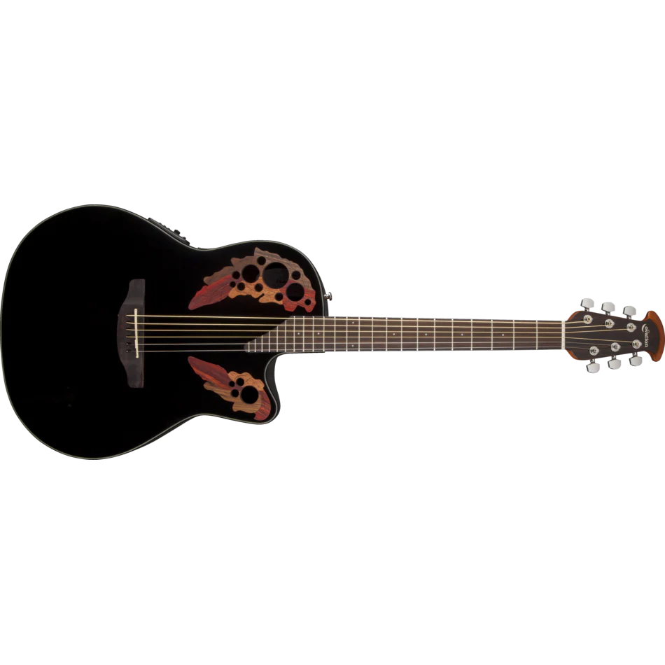 Ovation - CE44-5 The Celebrity® Collection Celebrity® Elite® Mid Depth Black - Image 2