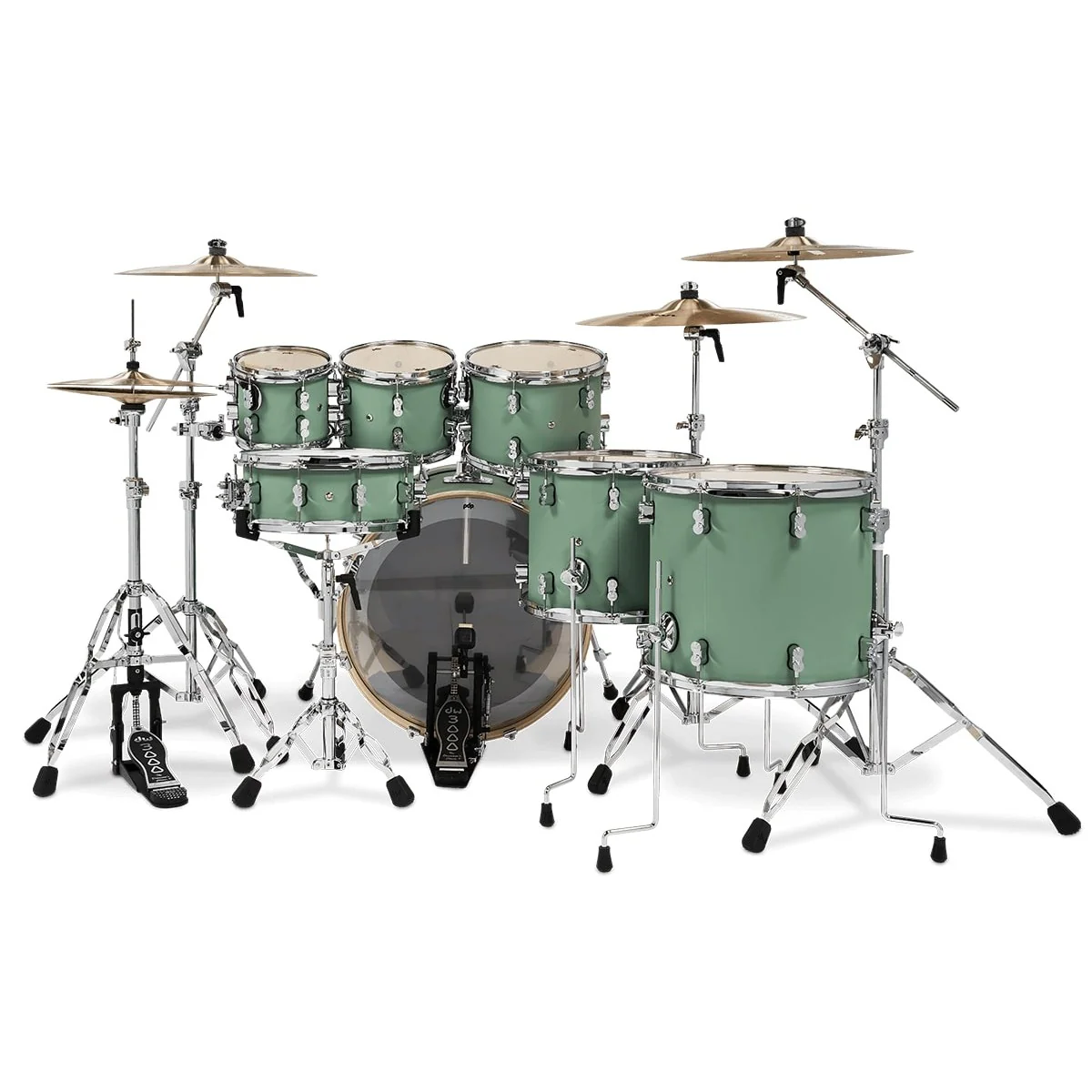 PDP - Concept Maple 7-Piece Shell Pack Satin Seafoam PDCM2217SF - Image 2