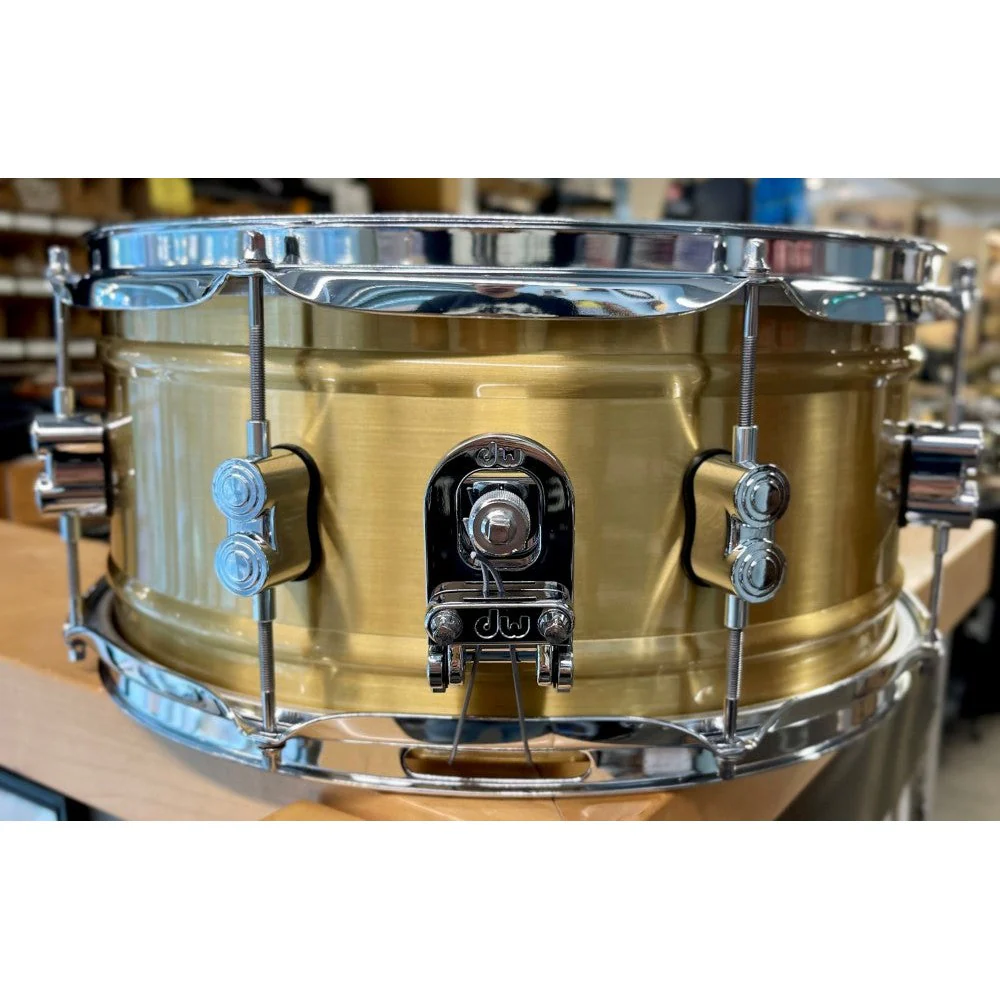 PDP - Concept Series Snare 6.5x14 Brushed Brass PDSN6514NBBC - Image 2