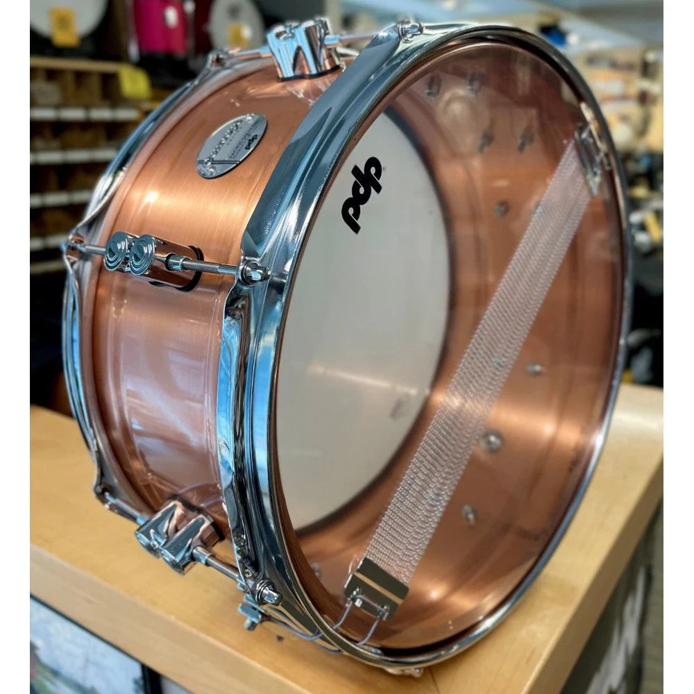 PDP - Concept Series Snare 6.5x14 Brushed Copper PDSN6514NBCC - Image 4