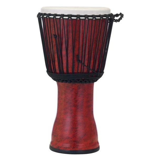Pearl - 12" Rope Tuned Djembe, Molten Scarlet PBJVR-12-699