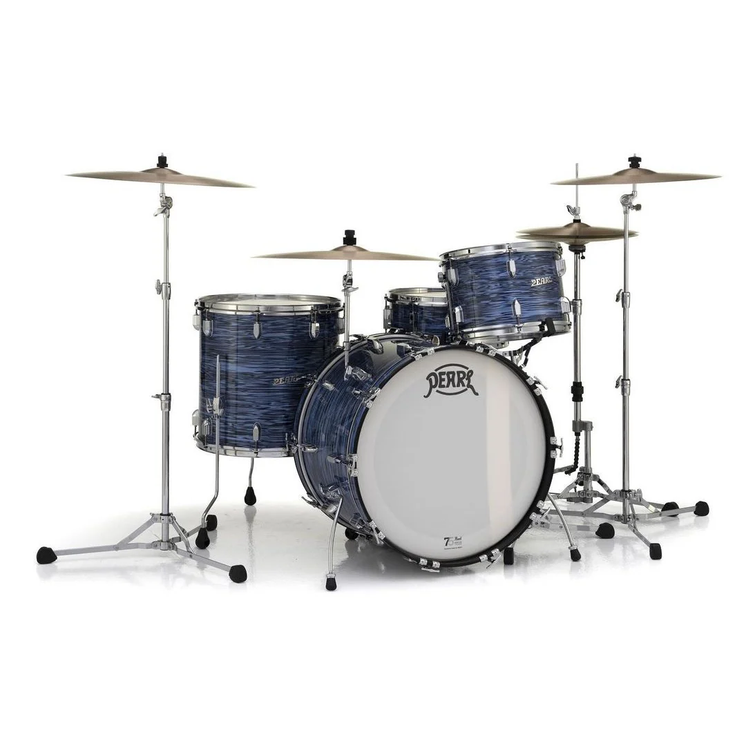 Pearl - 75th Anniversary President Series Deluxe 3-Piece Shell Kit Ocean Ripple PSD923XPC#767