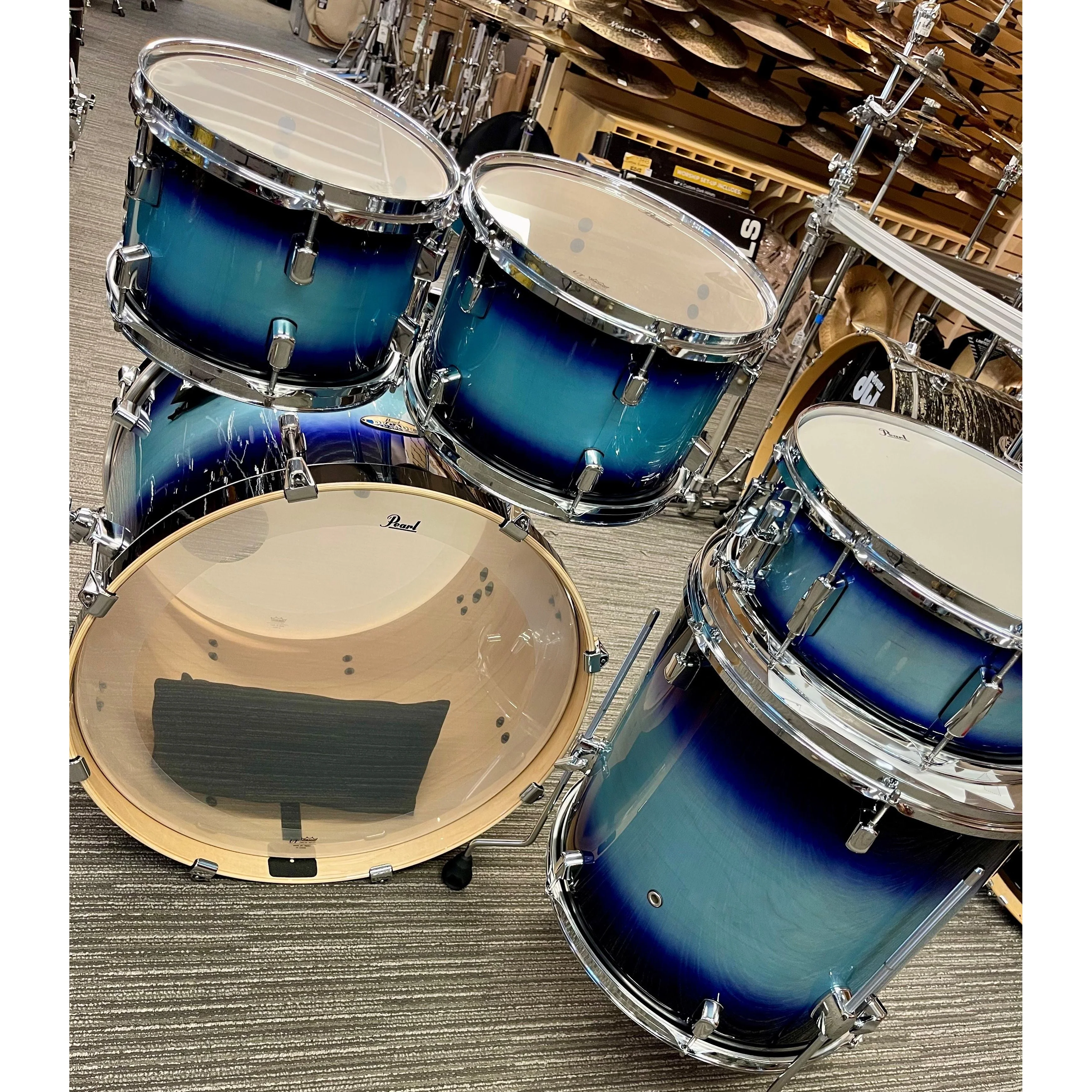 Pearl - Decade Maple 5-Piece Shell Kit Faded Glory DMP925SPC221 - Image 5