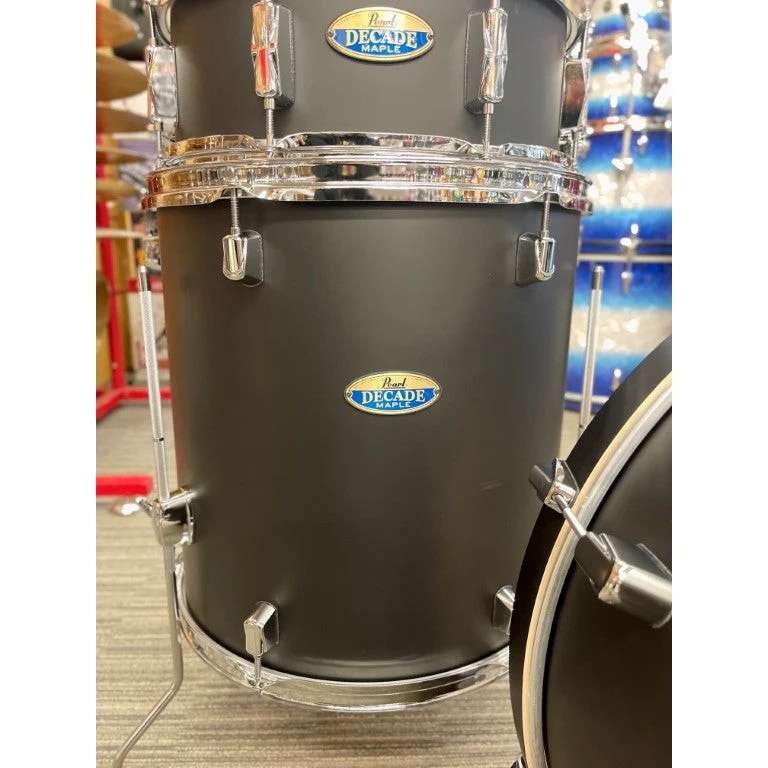 Pearl - Decade Maple 5-Piece Shell Kit Matte Black DMP925SPC#227 - Image 5