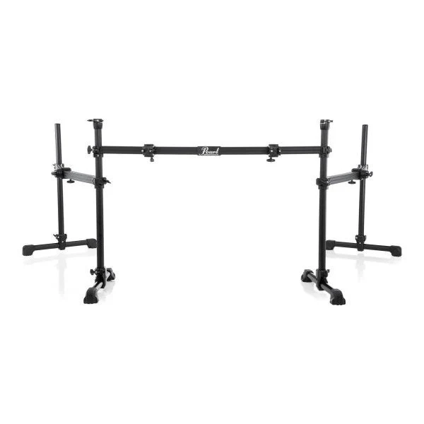 Pearl - Limited-Edition ICON Series 3-Sided Black Drum Rack, Curved - DR-513CB - Image 4