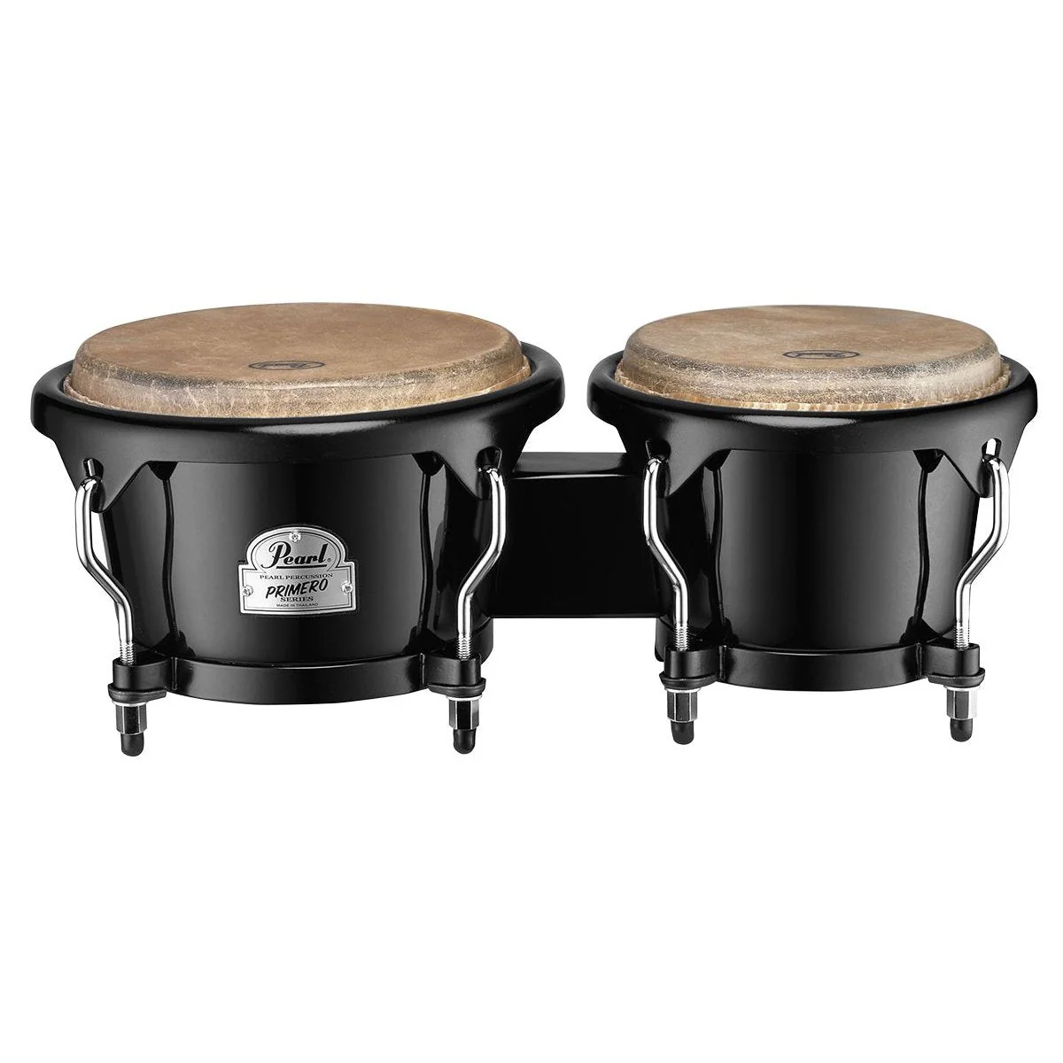 Pearl - Primero Fiber Bongo 6" & 7" Bistre Black PFB-100602