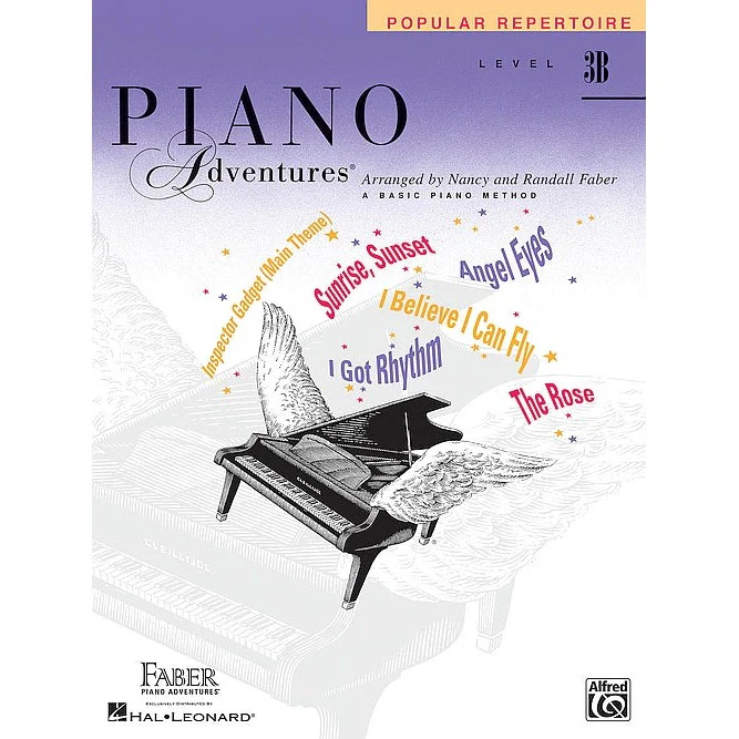 Piano Adventures – Popular Repertoire Book – Level 3B