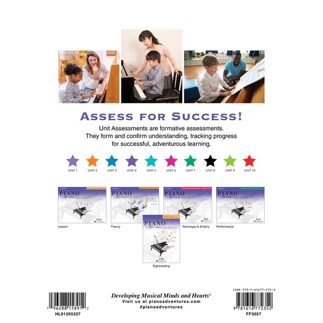 Piano Adventures - Primer Level Unit Assessments Teacher Handbook - Image 4