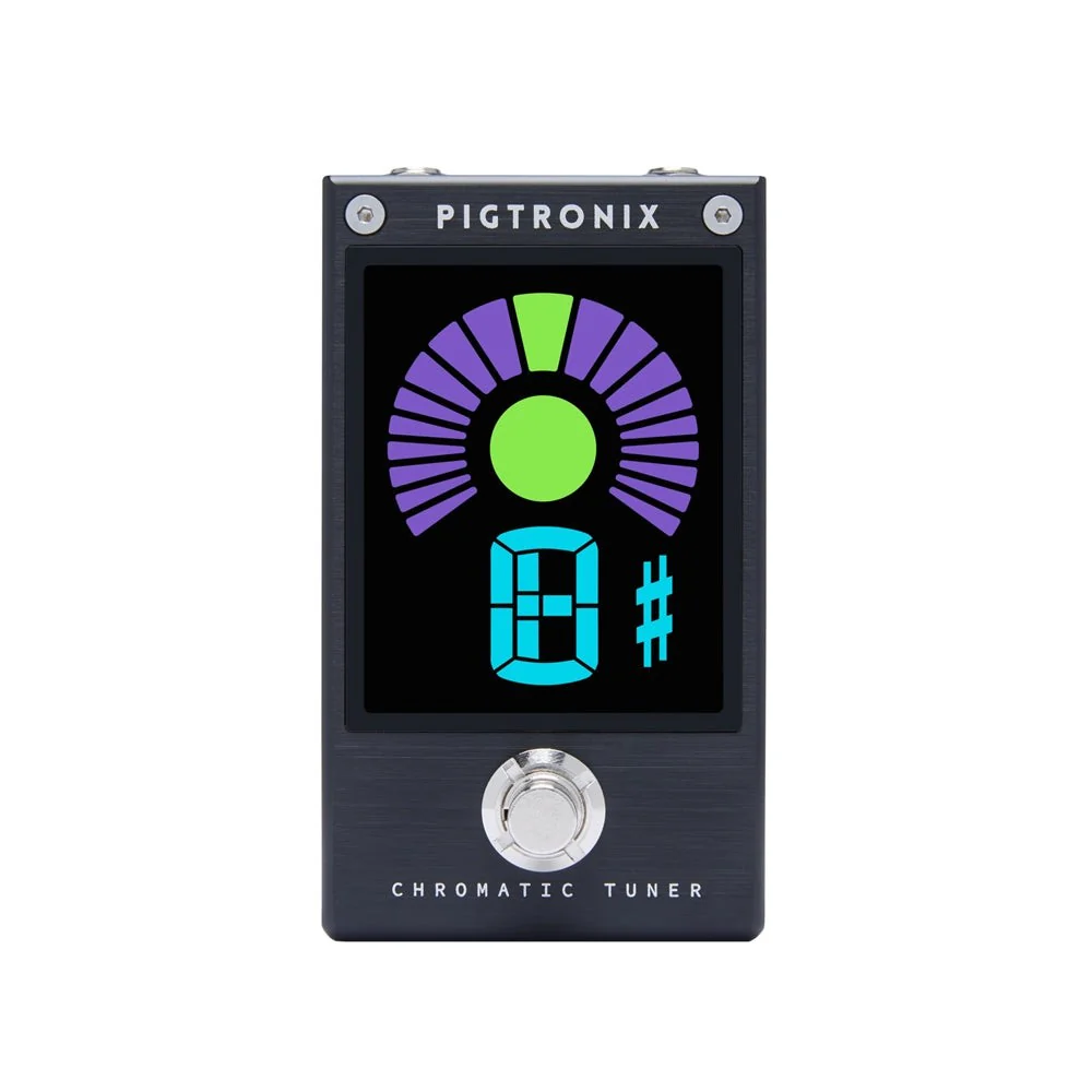 Pigtronix - Chromatic Tuner Pedal with High-Contrast LED Display  - 2NR - Image 3