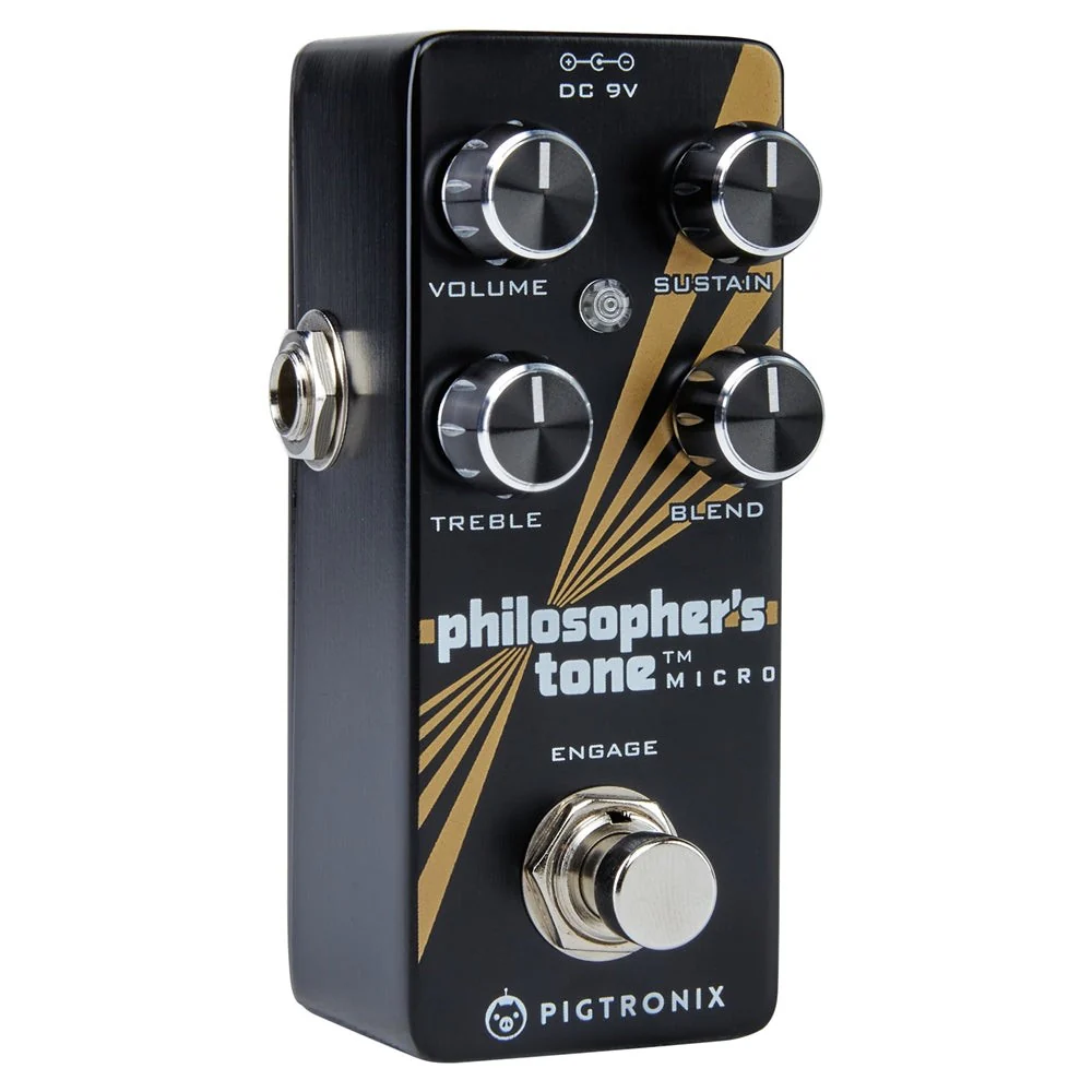 Pigtronix - Philosopher's Tone Compressor / Sustain Pedal  - PTM2 - Image 3