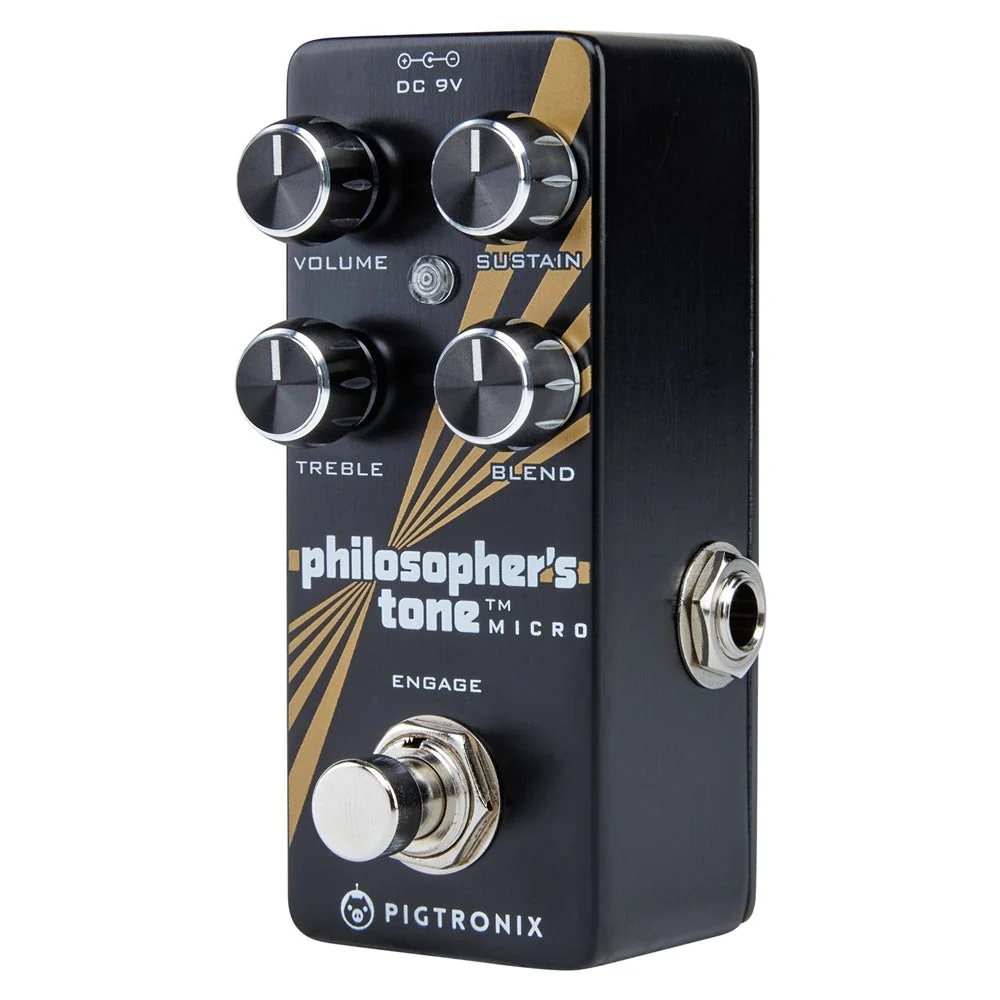 Pigtronix - Philosopher's Tone Compressor / Sustain Pedal  - PTM2 - Image 4