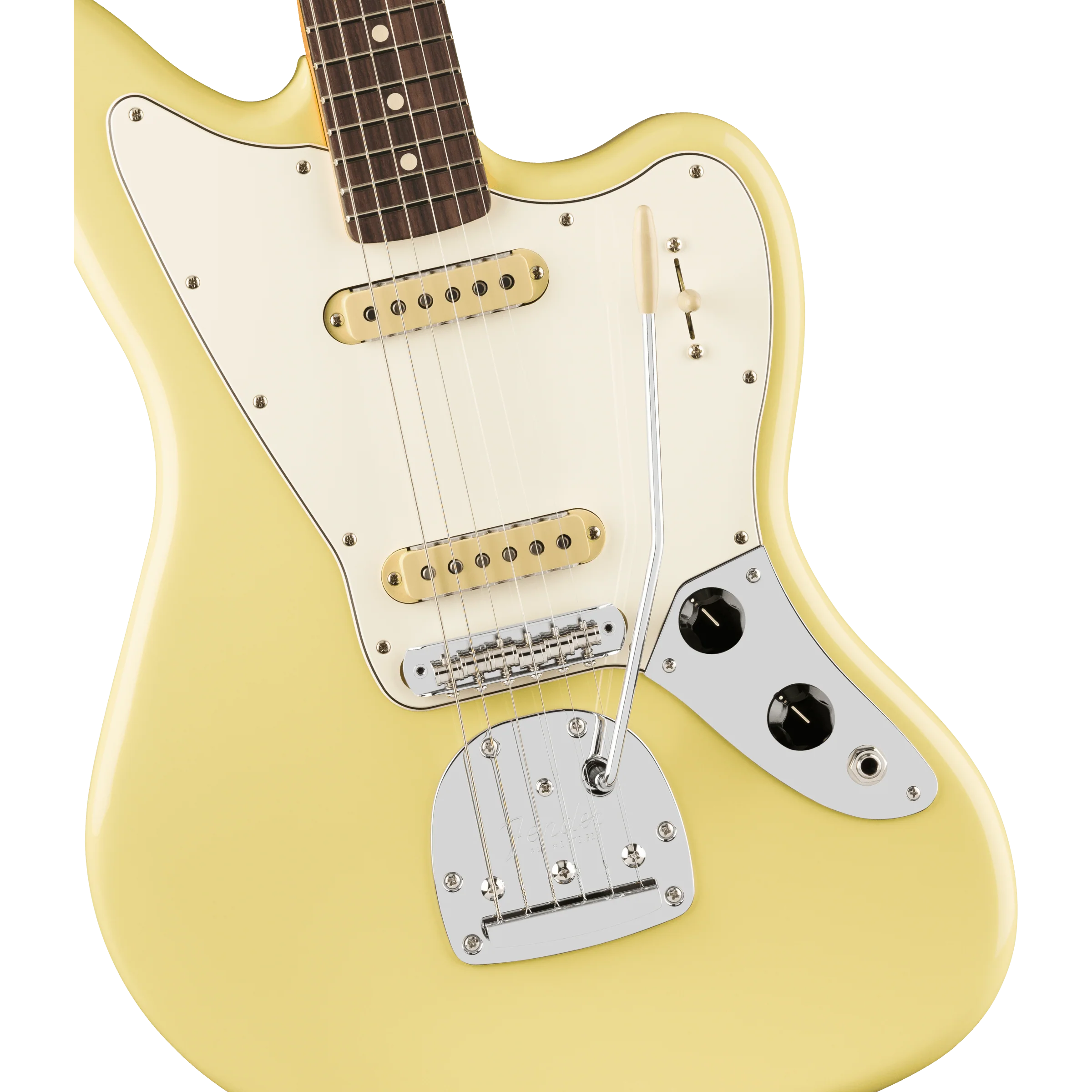 Fender - Player II Jaguar® - Rosewood Fingerboard - Hialeah Yellow - 014-0580-561 - Image 3