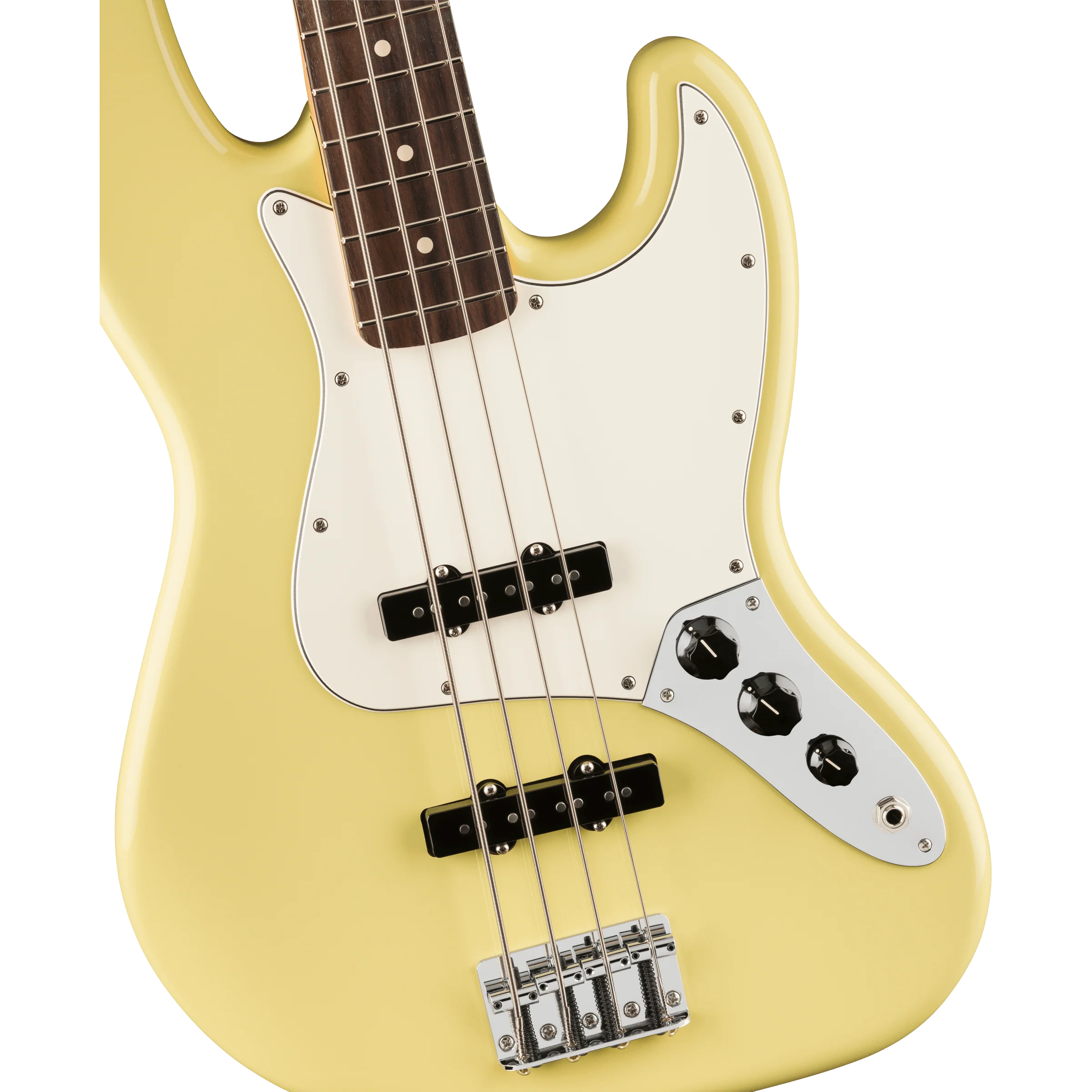 Fender - Player II Jazz Bass® - Rosewood Fingerboard - Hialeah Yellow - 014-0480-561 - Image 3