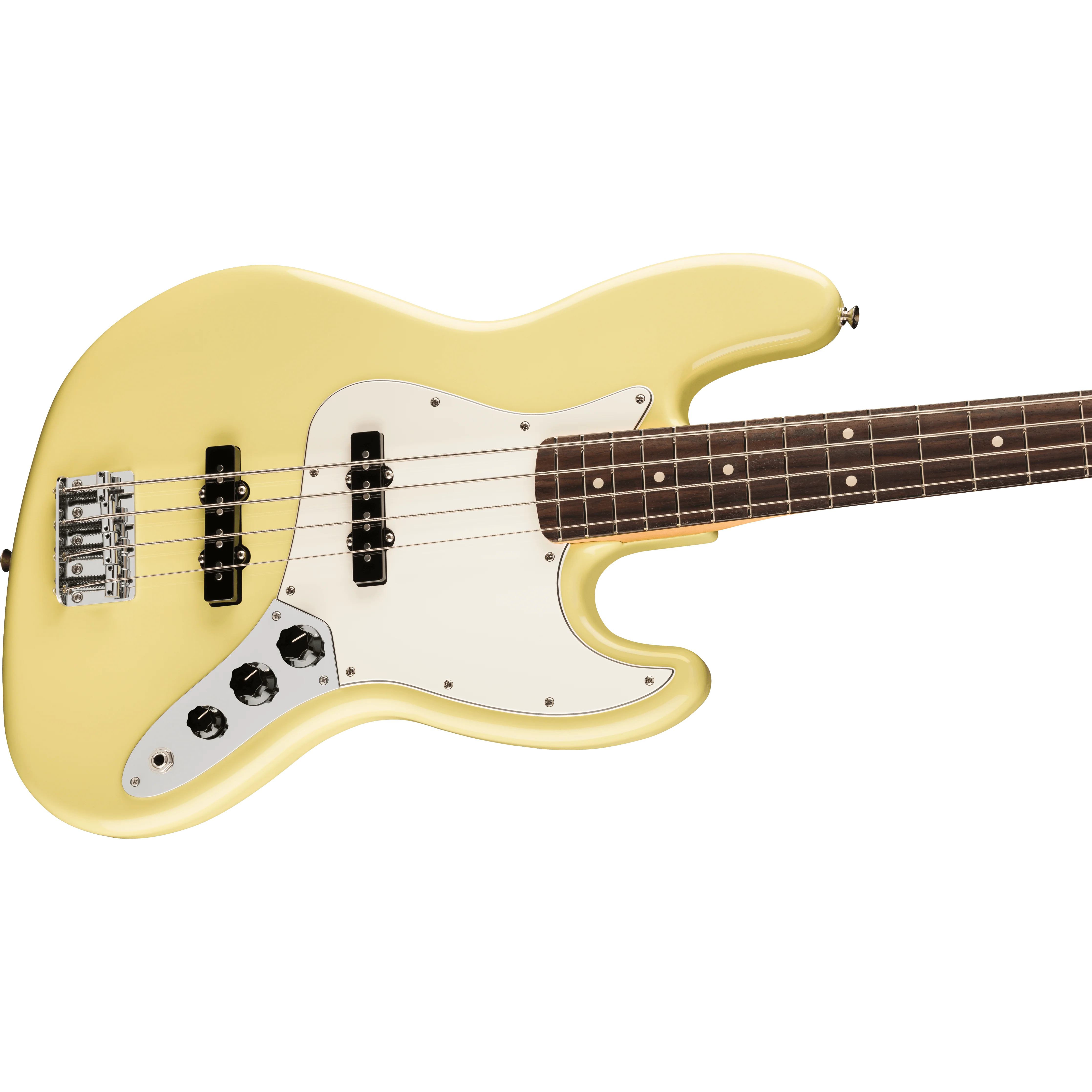 Fender - Player II Jazz Bass® - Rosewood Fingerboard - Hialeah Yellow - 014-0480-561 - Image 4
